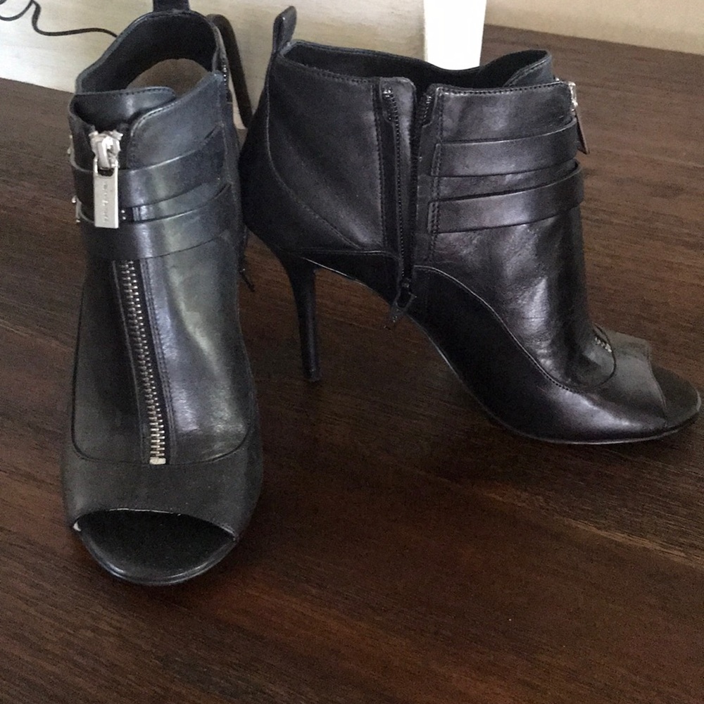 Michael Kors open toe pumps